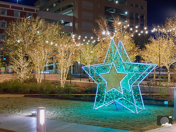 Christmas Lights at San Jacinto Plaza
