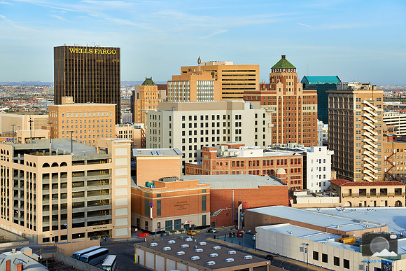 Downtown El Paso Skyline